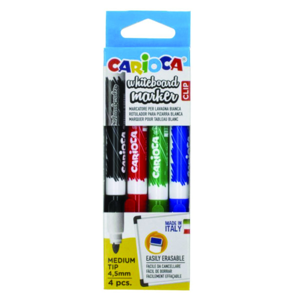 قلم Carioca سبورة 4 قلم رقم 42878